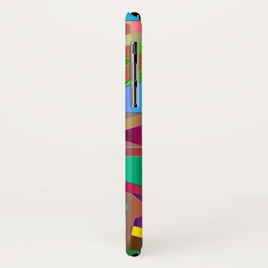 Modern Indian Print iPhone Case (Hinten/Links)