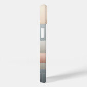 Modern Industrial Metallic Block Pattern Copper an Case-Mate iPhone Hülle (Rückseite / Rechts)