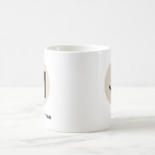 Modern Initial Mug – “M is for [Name]” Design Kaffeetasse (Mittel)