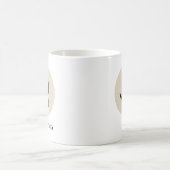 Modern Initial Mug – “R is for [Name]” Design Kaffeetasse (Mittel)