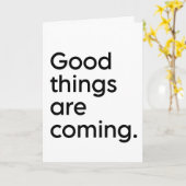 Modern inspirierendes Positivziffer Karte (Gelbe Blume)