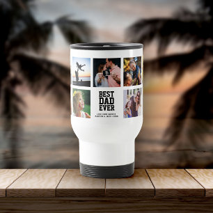 Modern Instagram BEST VATER EVER Fotomaterial Reisebecher