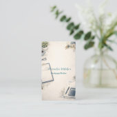 Modern Insurance Advisor Professional  Visitenkarte (Stehend Vorderseite)