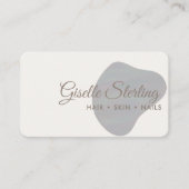 Modern Iridescent Pearl Visitenkarte (Vorderseite)