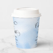 Modern ist sie auf Cloud 9 Bachelorette Wochenende Pappbecher (Links)