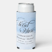 Modern ist sie auf Cloud 9 Bachelorette Wochenende Selters Dosenkühler (Seltzer Vorderseite)