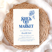 Modern ist sie aus dem Markt Bauer Brautparty Einladung