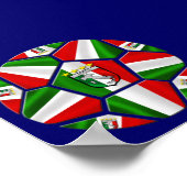 Modern Italienischer Fußballturm - Kunstsport Poster (Ecke)