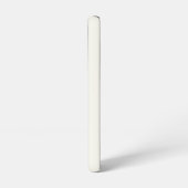 Modern Ivory Gold Script Monogram Samsung Galaxy Hülle (Linke Seite)