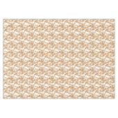 Modern Ivory Taupe Gray Tan Brown Triangle Muster Tischdecke (Vorderseite (Horizontal))