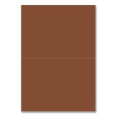 Modern Ivory Terracotta Minimal Blätter Platzkarte Tischnummer (Rückseite)