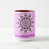 Modern IWD 2026 Strategic Empowerment Custom Tasse (Zentrum)