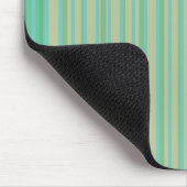 Modern Jade Green Striping Mousepad (Ecke)