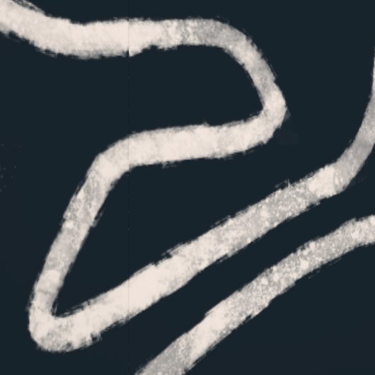 Modern Japandi-style line art in cream and black.  Tapete (Naht)