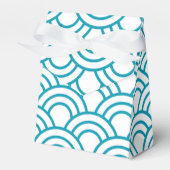 Modern Japanese Geometric Pattern  Geschenkschachtel (Vorderseite)