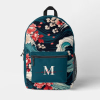 Modern Japanischer Sakura-Monogrammname