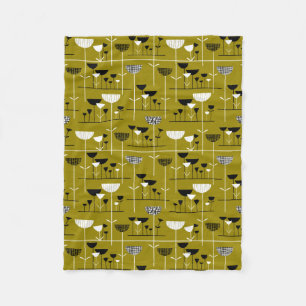 Modern Jazz - Gold Brown 988501 Fleecedecke