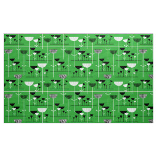 Modern Jazz - Green 32aa39 Stoff
