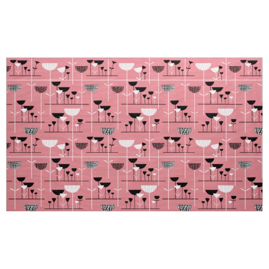 Modern Jazz - Rosa e3868f Stoff (Yard (91,4 cm))