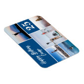 Modern, jedes Alter fünf Bilder Collage glücklich Magnet (Rechte Seite)