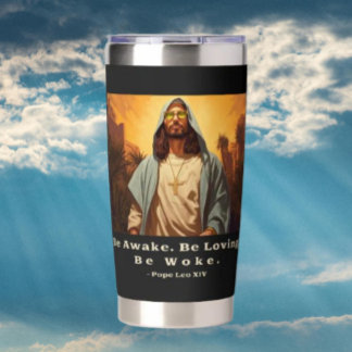 Modern Jesus - *Seid wach. Lieben. Geweckt werden. Thermobecher