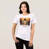 Modern Jesus - *Seid wach. Lieben. Geweckt werden. Tri-Blend Shirt (Vorderseite voll)