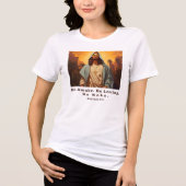 Modern Jesus - *Seid wach. Lieben. Geweckt werden. Tri-Blend Shirt (Vorderseite)