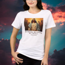 Modern Jesus - *Seid wach. Lieben. Geweckt werden. Tri-Blend Shirt