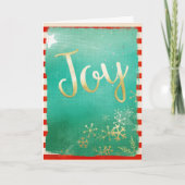 Modern Jodern Christmas Card Karte (Vorderseite)