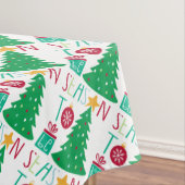 Modern Jolly Christmas Tischdecke (Beispiel)