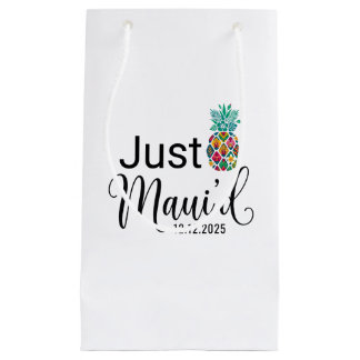 Modern Just Maui'd | Hawaii Honeymoon Couple  Kleine Geschenktüte