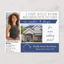 Modern Just Sold Real Anwesen Marketing Mailer