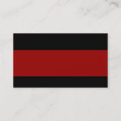 Modern - Kastanienbraun Visitenkarte (Rückseite)