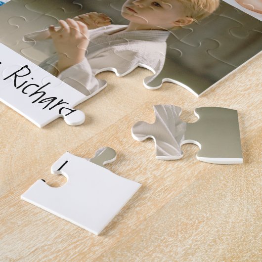 Modern Keepake Foto Collage Beste Oma je Puzzle (Seite)