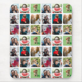 Modern Keepake Foto Collage Muster Mousepad