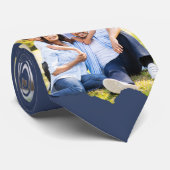 Modern Keepake Multi Foto Custom Pictures Krawatte (Gerollt)