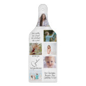 Modern Keepake wir Liebe Sie Oma FotoCollage Schneidebrett (Vorderseite)