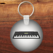 Modern Keyboard Synth: 3D Model: Keychain Schlüsselanhänger (Vorderseite)