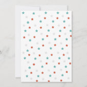 Modern Kids Bowling Party Geburtstagsparty Einladung (Rückseite)