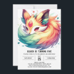 Modern Kids Fox Birthday Einladung<br><div class="desc">Feiern Sie den besonderen Tag Ihres Kindes stilvoll mit der modernen Kinderfox zum Geburtstag. Dieses schlanke,  bearbeitbare Design lasse Ihnen,  die Details für jedes Alter anzupassen. Mit sofortigem Download und druckbaren Optionen können Sie einfach eine trendige und lustige Einladung für ein modernes Fest vorbereiten.</div>