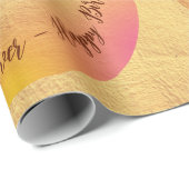 Modern Kids Happy Birthday Martial Arts Karate Geschenkpapier (Rolleneckpunkt)