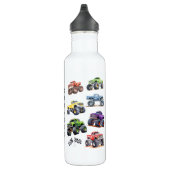 Modern Kids Monster Trucks Edelstahlflasche (Rechts)