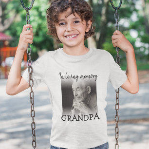 Modern Kinder Foto Memorial T - Shirt