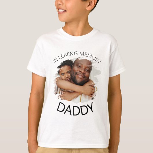 Modern | Kinder | Memorial für das Foto Smudge T-Shirt (Vorderseite)