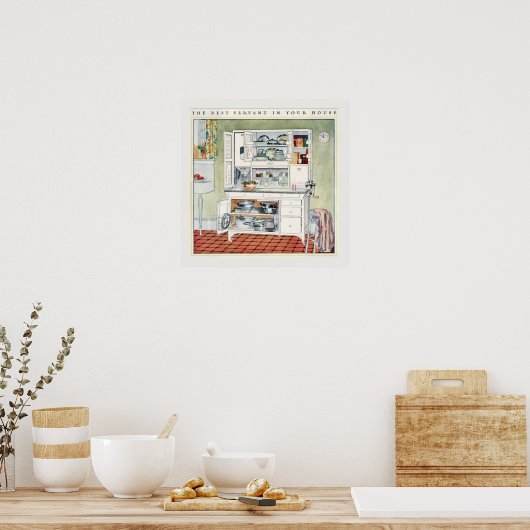Modern Kitchen 1923 Poster (Küche)