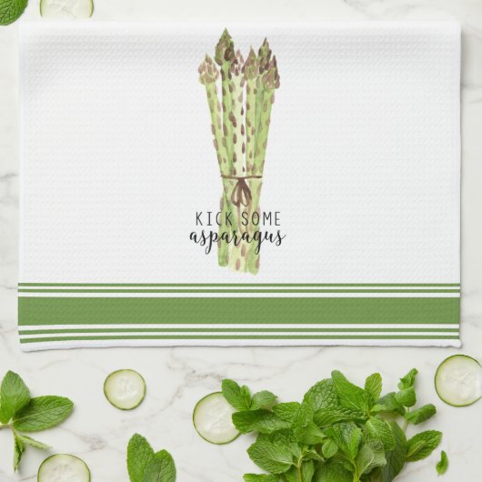 Modern Kitchen Asparagus Pub Handtuch (Gefaltet)