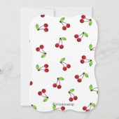 Modern Kitchen Bridal Dusche Einladung (Rückseite)