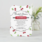 Modern Kitchen Bridal Dusche Einladung (Stehend Vorderseite)