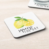 MODERN KITCHEN LEMON PUN GETRÄNKEUNTERSETZER (Linke Seite)