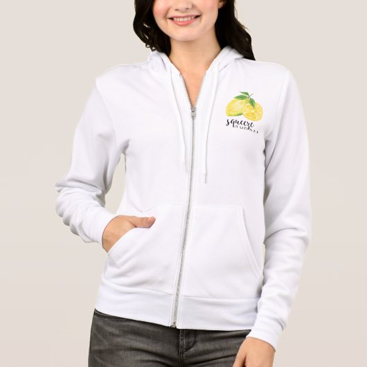 MODERN KITCHEN LEMON PUN HOODIE (Vorderseite)